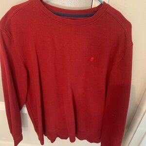 Izod red crewneck